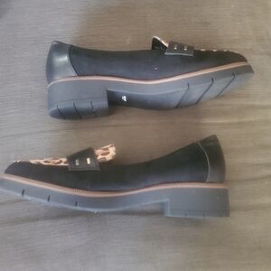 Dr Scholls Animal Print Loafers, Size 10